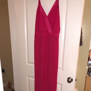 Magenta jumpsuit